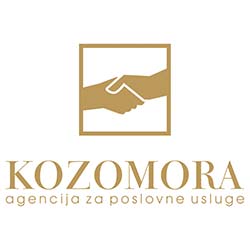 Logo agencije za poslovne usluge Kozomora.