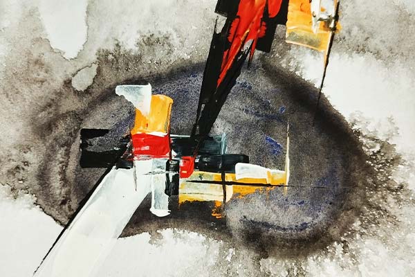 Lava NET portfolio - izrada veb šopova - Lava NET Apstraktna slika kao pozadina za portfolio, za klijente kojima je Lava NET pravio veb šop.