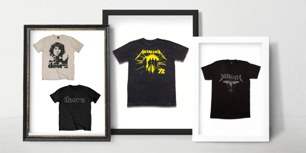 Najbolje dizajnirane majice. Najbolje poruke na majicama - Lava NET Dizajn majica benda The Doors i Metallica.