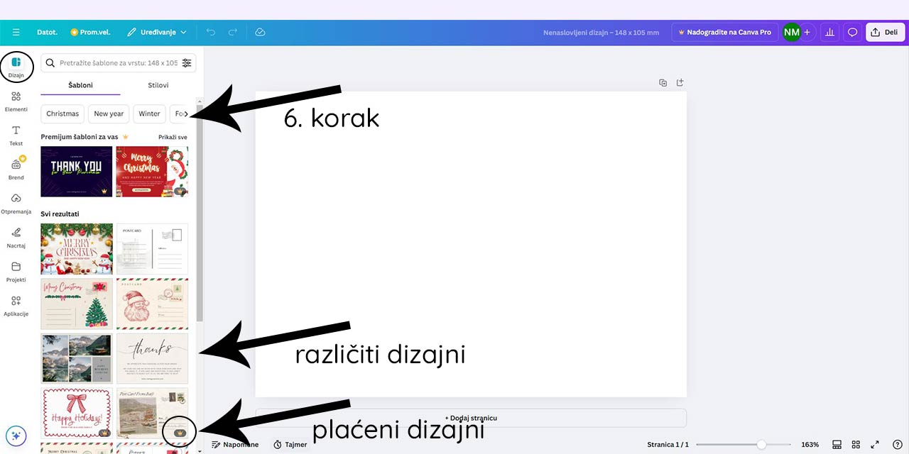 Kako sami da dizajnirate digitalnu novogodišnju čestitku