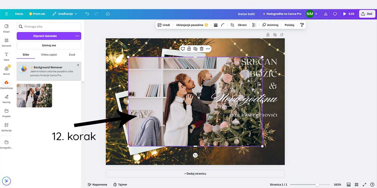 Kako sami da dizajnirate digitalnu novogodišnju čestitku