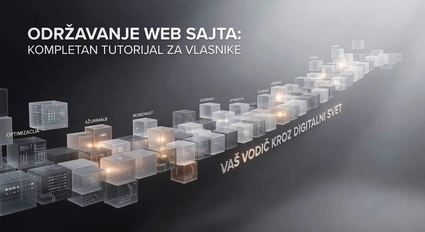 Održavanje web sajta: Kompletan tutorijal za vlasnike